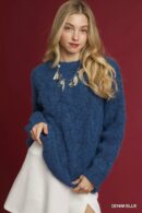Umgee Cable Knit Cozy Sweater
